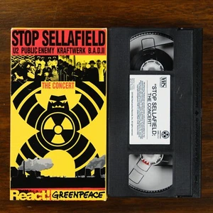 Stop Sellafield - RARE Concert VHS - U2 Public Enemy Kraftwerk - GREAT CONDITION - Picture 1 of 8