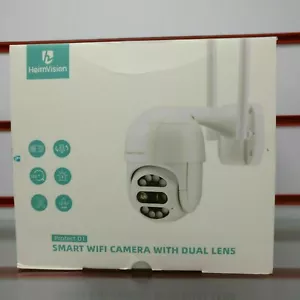 HeimVision PTZ Smart telecamera di sicurezza WiFi suono movimento esterno IP66 doppio obiettivo - Foto 1 di 6