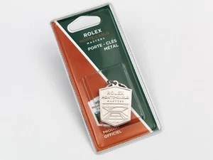 Official Masters Rolex Originale Portachiavi Acciaio Gadget Accessori Lusso New - Picture 1 of 4
