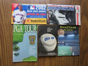 5 Guides: 1974 1994 2002 Baseball, 1994 PGA, 1998 AAA - Bild 1 von 12