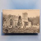 Saxmundham Postcard C1910 St John Baptist Parish Church Local Publisher Suffolk