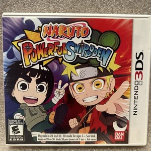 Naruto Powerful Shippuden (Nintendo 3DS, 2013) CIB Complete Tested "NARTUO" - Picture 1 of 5