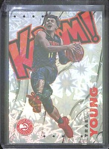 2019-20 Panini Crown Royale Basketball Kaboom #25 Trae Young
