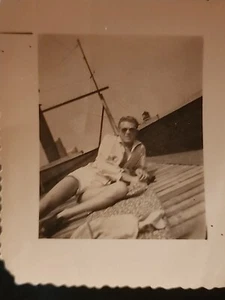 VTG Photo Guys Affection Bulge Closeted Gay KNOWN ACTOR ON HOLLYWOOD ROOF POSED - Picture 1 of 9