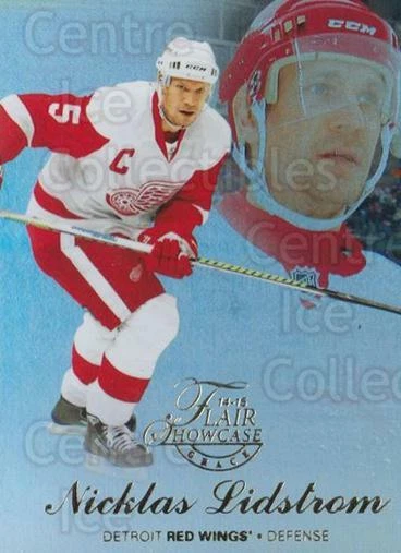 2014-15 Fleer Showcase Flair #45 Nicklas Lidstrom - Image 1 of 1