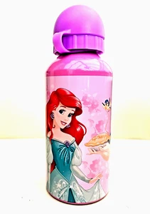 Disney Princess Kids Water Bottle School Sports Drinks Bottle 500ml Aluminium - Picture 1 of 3