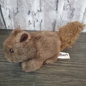 Vintage Russ Squirrel FILBERT Plush 1978 10" NUT SHELL Stuffed Brown Animal - Picture 1 of 9