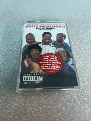 RARE NEW/SEALED MUSIC CASSETTE- “ THE NUTTY PROFESSOR II: THE KLUMPS” SOUNDTRACK - Image 1 of 2