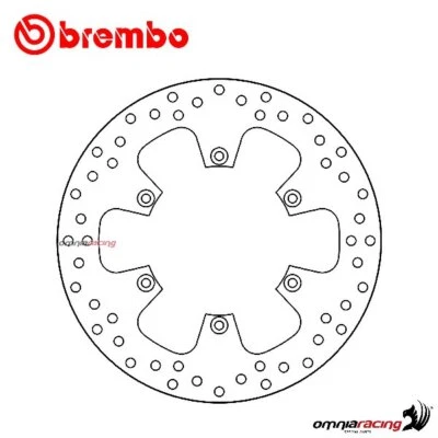 Brembo Serie Oro rear fixed brake disc for KTM 990 Adventure S 2006-2008 Foto 1 de 4