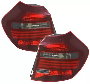 Rückleuchten Set für 1er BMW E81 E87 2007-2013 Smoke Blackline Look Heckleuchten - Bild 1 von 5