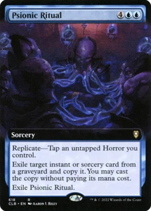 Arte extendido ritual psiónico Magic The Gathering - Commander Legends: Battle for Baldur's Gate - Imagen 1 de 1