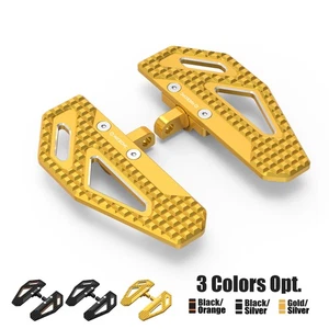 Aluminium-Fußrasten vorne für Harley Dyna Super Glide Custom EFI FXDCI 2005-2011 - Picture 1 of 25