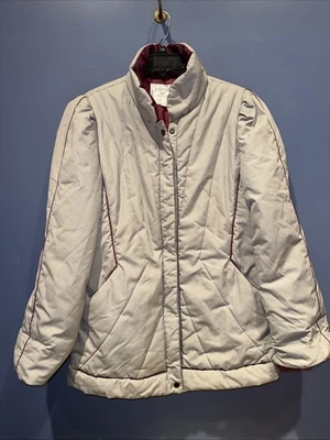 Abrigo de mujer Mulberry Street vintage de gran tamaño chaqueta de invierno verde grande Foto 1 de 4