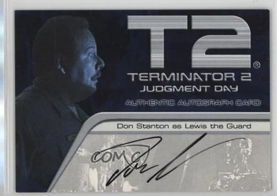 2003 Artbox Terminator 2: Judgement Day FilmCardz Don Stanton Auto 2d0 - Image 1 of 3
