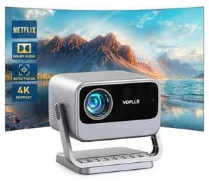 Projecteur Portable VOLLS 700 ANSI Full HD 1080P WiFi 6 Bluetooth - Photo 1/7