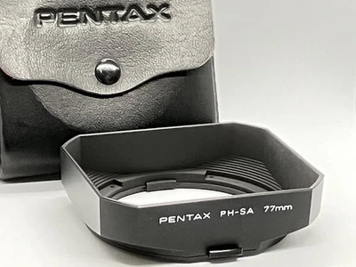 [ Top MINT w/ Case ] Pentax PH-SA 77mm Lens Hood For 6x7 67 55mm f/4 From JAPAN - Image 1 of 4