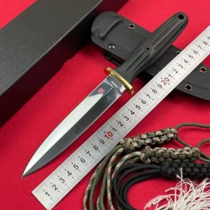 11'' New Double Edge 440 Blade ABS Handle Tactics Dagger Hunting Knife VTH95 - Picture 1 of 9