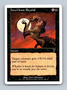 Magic The Gathering MTG - Howl From Beyond - 7th Edition, Seventh 1997 - Picture 1 of 2