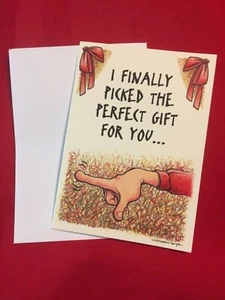 Tarjeta de felicitación traviesa humor divertido broma sarcástica feliz Navidad feliz año nuevo - Imagen 1 de 2