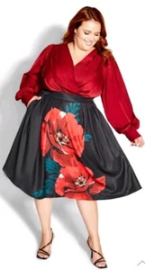 City Chic Abigail Skirt S/16, BNWT - Picture 1 of 5