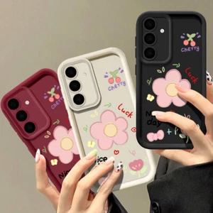 Silicone Case For Samsung S25 S24 Ultra S23 A16 A15 A55 A05 A36 Shockproof Cover - Picture 1 of 20