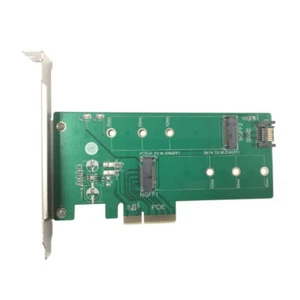 Adaptador Vantec M.2 NVMe/M.2 SATA SSD PCIe X4/SATA, UGT-M2PC200 - Imagen 1 de 4