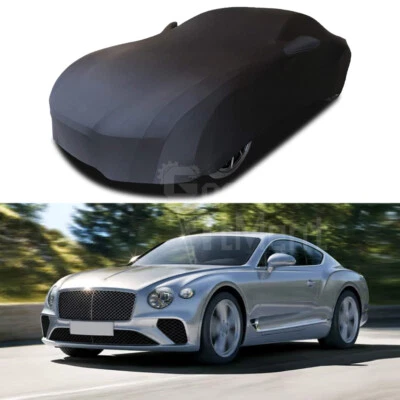 For Bentley Continental Stretch Satin Full Car Cover Indoor Scratch Dust-Proof Foto 1 de 4