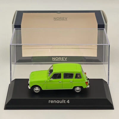 1/43 Norev Renault R4 1972 Diecast Models Car Limited Collection Green - Image 1 of 4