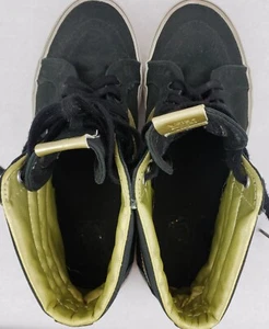 Vans schwarz und gold Herrenschuh Größe 9,5 Damen 11,50 Jahre Jubiläum Skate - Bild 1 von 8