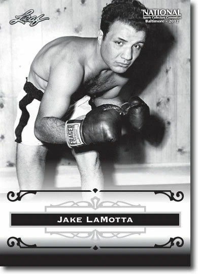 25-Count Lot 2012 Leaf JAKE LAMOTTA National Exclusive Promos - Image 1 of 1