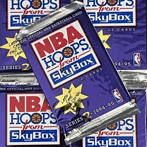 1994/95 NBA Hoops Series 2 Factory Sealed pack - Picture 1 of 2
