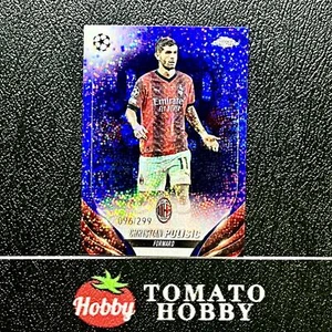 Topps Chrome UEFA 2023-24 Christian Pulisic /299 Violet Speckle Refractor - Bild 1 von 2