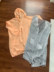 Better Rich Leinen Kapuzen Jacke Gr. XL und Weste Gr. L - Bild 1 von 3