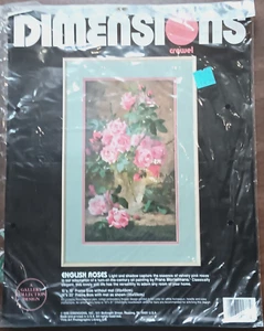 Menge 2 gezählte x Stich-Sets viktorianische Laube + Rosen auf weißem Stuhl Maße - Bild 1 von 7