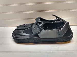 Fila EZ Slide Skele Toes Black Synthetic Hook Loop Running Men Shoes Size 10M 44 - Picture 1 of 8