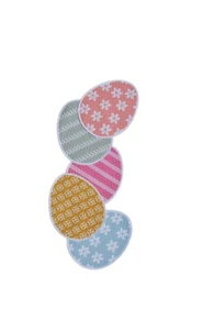 Celebrate Easter Together Quilted Easter Egg Table Runner ~ 36"L  x 13”w ~ NWT - Picture 1 of 1