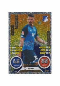 2017 Match Attax 16/17 - 369 - Sandro Wagner - Matchwinner