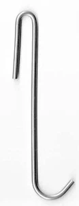 Ganci a J in Acciaio Inox - Confezione da 4 Ganci Porta Pentole per Stoccaggio - Made in USA - Foto 1 di 2