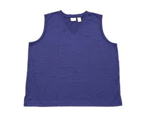 LL Bean Women’s Purple Striped Tank Top Size XL - Picture 1 of 7