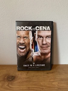 WWE Rock VS Cena Once In A Lifetime - DVD - Mint - Wrestling - Documentary - Picture 1 of 4