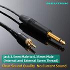 1pcs CANARE Jack 3.5 to 6.35 Neutrik Plug Audio Hifi Microphone Connecting Cable