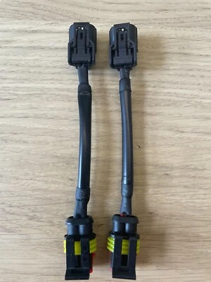 MOTO CONNECT Honda CRF1100 Africa Twin Spot Fog light adaptors to AMP Super seal