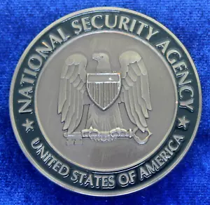 NSA National Security Agency User Facing Services Challenge Coin GO-13 - Picture 1 of 2