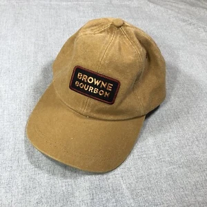 BROWNE Bourbon Hat Adjustable Clasp-back Cotton Ouray Cap Beige - Picture 1 of 7