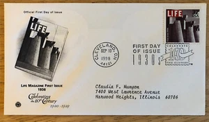 Life Magazine First Issue 1936 First Day Of Issue Stamps - Picture 1 of 1