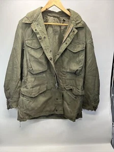 VTG 50s US Army M-1951 OG 107 Field Jacket Regular Small Cold Weather M51 - Picture 1 of 24