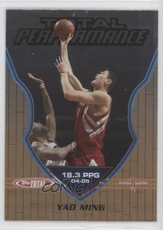 2005-06 Topps Total Total Performance Yao Ming #TP16 HOF - Image 1 of 2