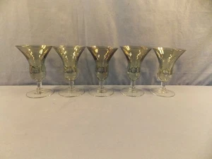 Lenox "Gems" 5 grüne Cordial Gläser 4" - Bild 1 von 5
