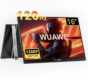 New Quality Aluminum 120hz Gaming Portable Monitor With Stand, 16 inch 1200P - Picture 1 of 13