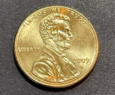 2009 D Lincoln Log Cabin, DDO, DDR, Off Die Strike Obverse,Mint Condition, Rare! - Image 1 of 4